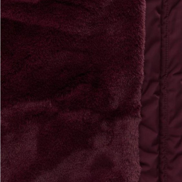 Torrid Nylon Fur Trim Fit And Flare Puffer Size 1X - Picture 6 of 9